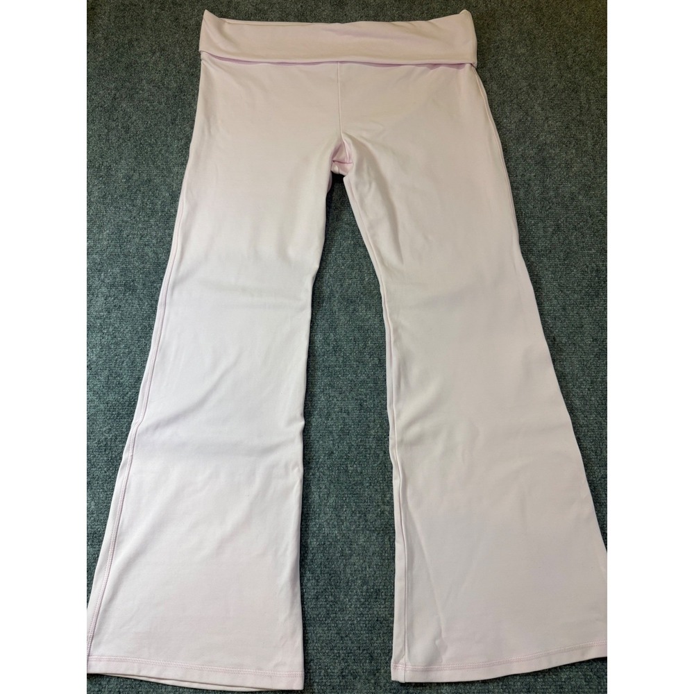Pink Victoria Secret You Wish Flare Yoga Pants Light Pink XL